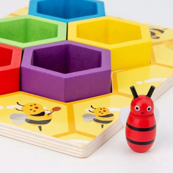 Puzzle Alfabeto De Animales De Madera Montessori Escolares - Imagen 13