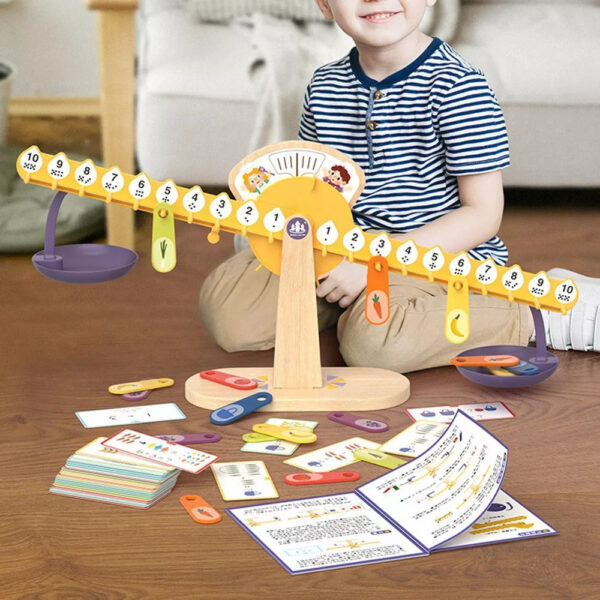 Balanza De  Cálculo Matemáticas Montessori Escolares - Imagen 12