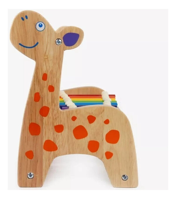 Juguete De Madera Jirafa 3 En 1 Didáctico Montessori - Imagen 13