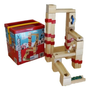 Circuito De Bolitas De Madera Juguete Didáctico Montessori