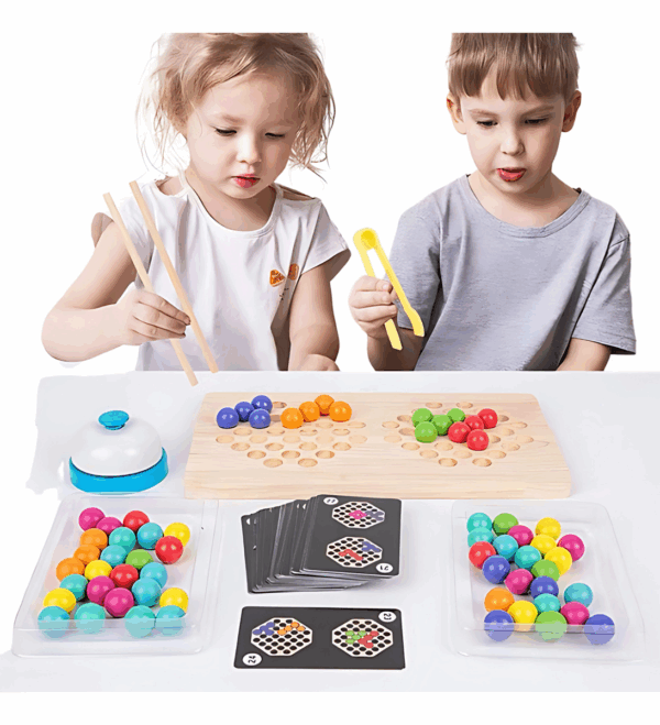 Lucha De Bolitas Juego De Competencia Divertida Montessori