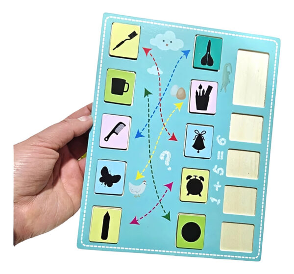 Kit De Actividades 5 En 1 Montessori Animales Numeros Y Mas - Imagen 3