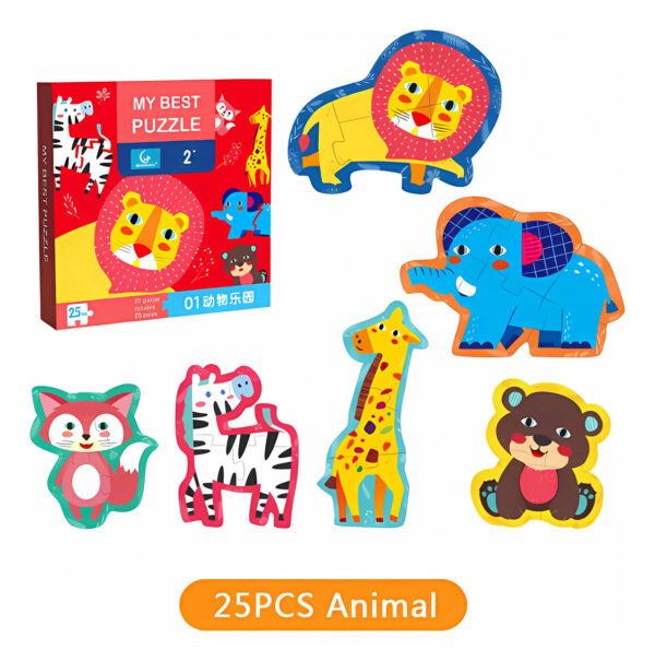 Puzzle Rompecabezas  Para Niños Pequeños Piezas Grandes - Imagen 10