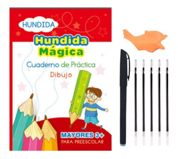 Pack 4 Libros Caligrafía Hundida Infinita Montessori Escolar - Imagen 2