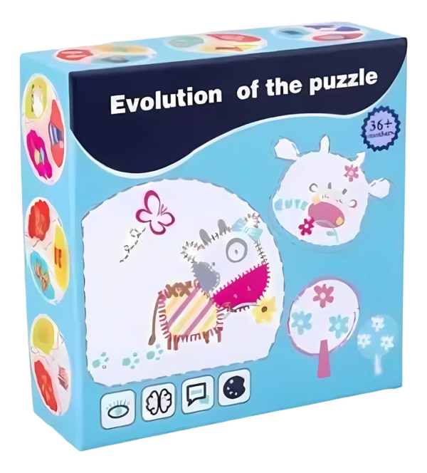 Rompecabezas Para Niños Ciclos Evolutivos Montessori - Imagen 6