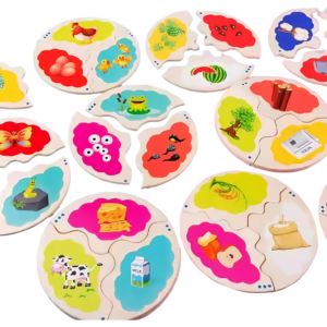 Rompecabezas Para Niños Ciclos Evolutivos Montessori