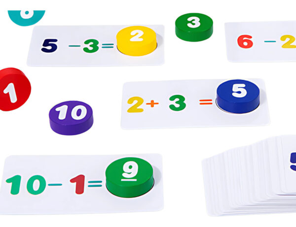 Kit De Calculo Incio En Matematicas Montessori Suma Y Resta - Imagen 2
