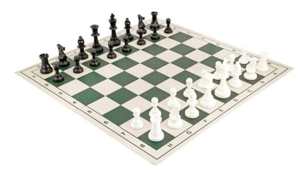 Tablero Ajedrez Profesional 42x42 Cm Gran Calidad Estrategia