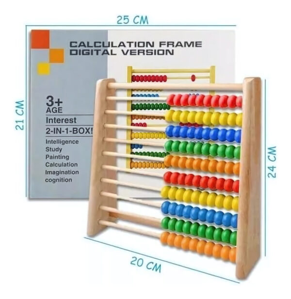 Balanza Matematica Frutas Y Numeros Montessori Pre Escolares - Imagen 2
