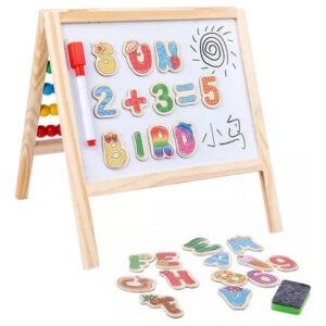 Pizarra Magnetica Con Letras Y Numeros + Abaco