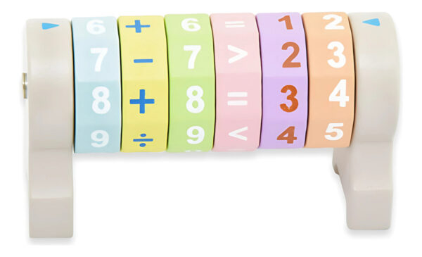 Juego De Calculo Matematico Cilindro Tipo Rubik Montessori - Imagen 11