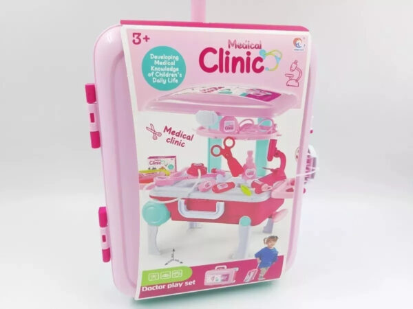 Maleta Clinica Portatil Doctora Para Niñas 27pcs Accesorios - Imagen 4