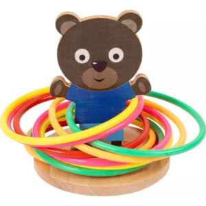 Juguete Tiro Argollas Anillos De Encaje Montessori