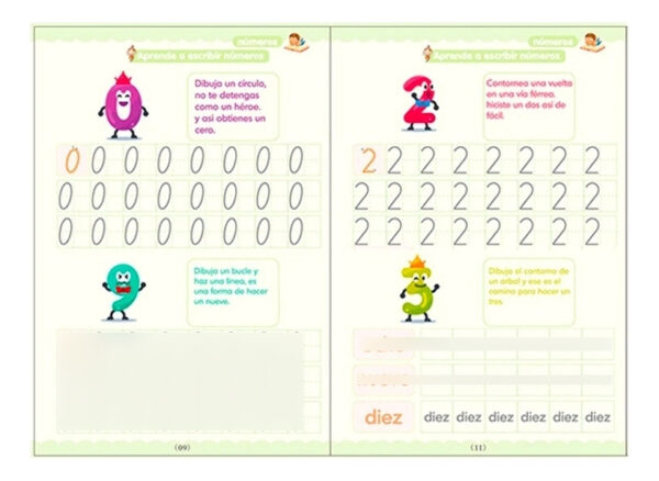 Pack 4 Libros Montessori Reutilizables Para Niños En Español - Imagen 2