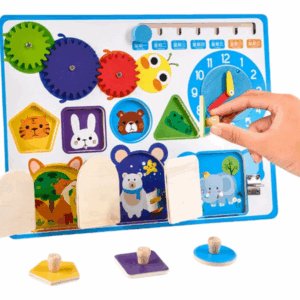 Juguete Tablero Sensorial Modelo A Montessori Abrete Sesamo