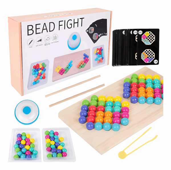Lucha De Bolitas Juego De Competencia Divertida Montessori - Imagen 3