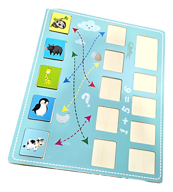 Kit De Actividades 5 En 1 Montessori Animales Numeros Y Mas - Imagen 2