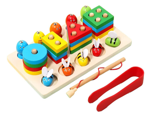 Juguete Desarrollo De La Memoria Montessori Memorice - Imagen 12