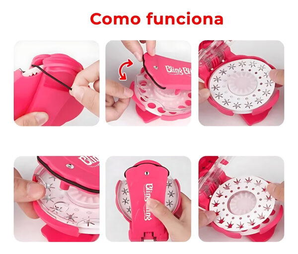 Máquina Joyas Para El Cabello - Juego Interactivo Para Niñas - Imagen 3