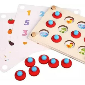 Juguete Desarrollo De La Memoria Montessori Memorice