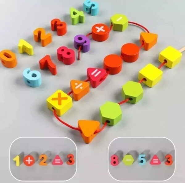 Caja De Herramientas Juguete De Madera Didáctico Montessori - Imagen 4