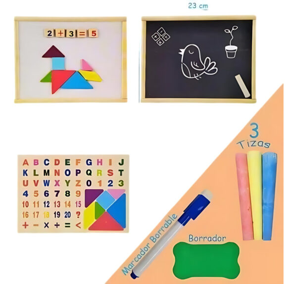 Balanza Matematica Frutas Y Numeros Montessori Pre Escolares - Imagen 3