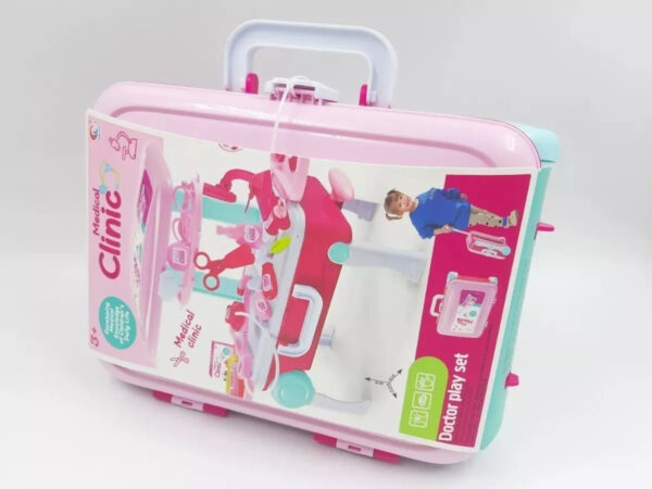 Maleta Clinica Portatil Doctora Para Niñas 27pcs Accesorios - Imagen 5