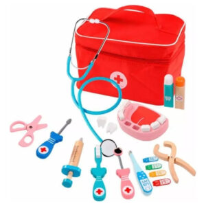 Set De Dentista Para Niños Juguetes De Madera Montessori