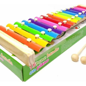Xilofono Didáctico De Madera 15 Notas Musical Educativo