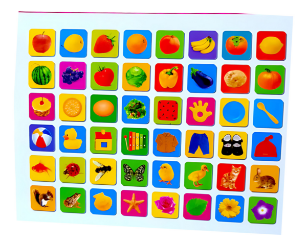 Pack De 96 Tarjetas Cognitivas Para Bebes Tipo Baby Einstein - Imagen 5