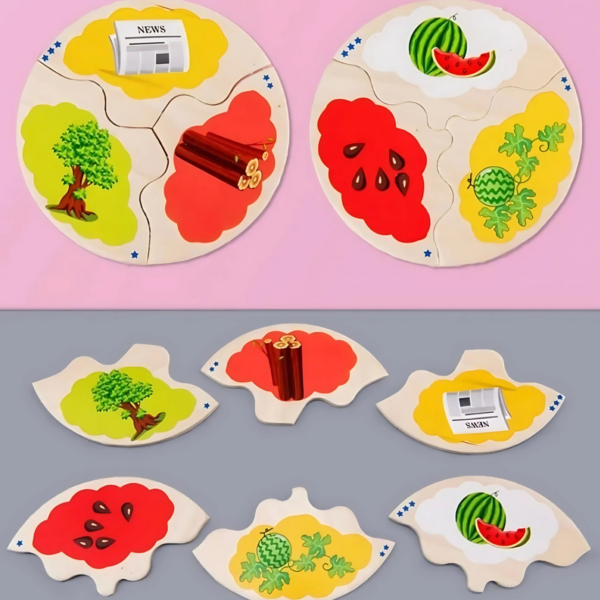 Rompecabezas Para Niños Ciclos Evolutivos Montessori - Imagen 2