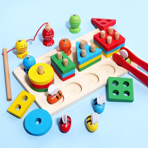 Juguete Desarrollo De La Memoria Montessori Memorice - Imagen 15