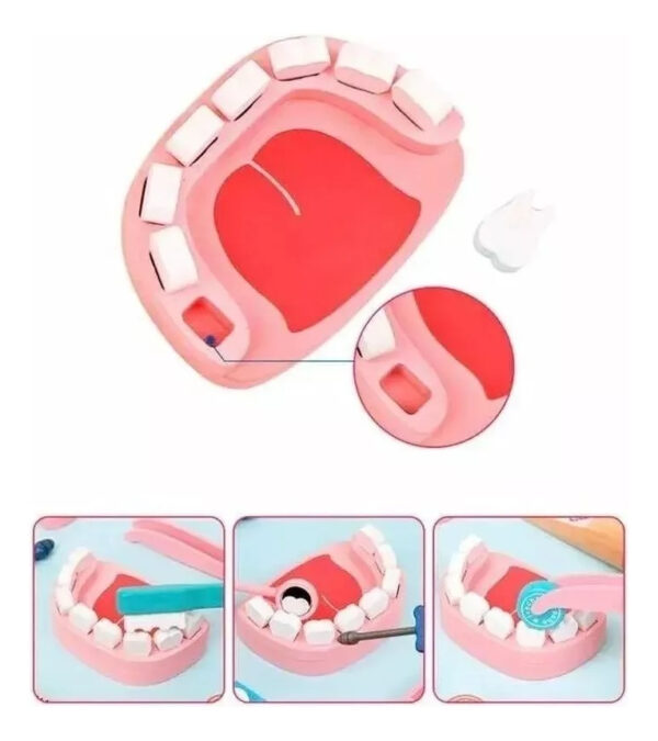 Juego De Aros Apilables De Madera Montessori - Imagen 4