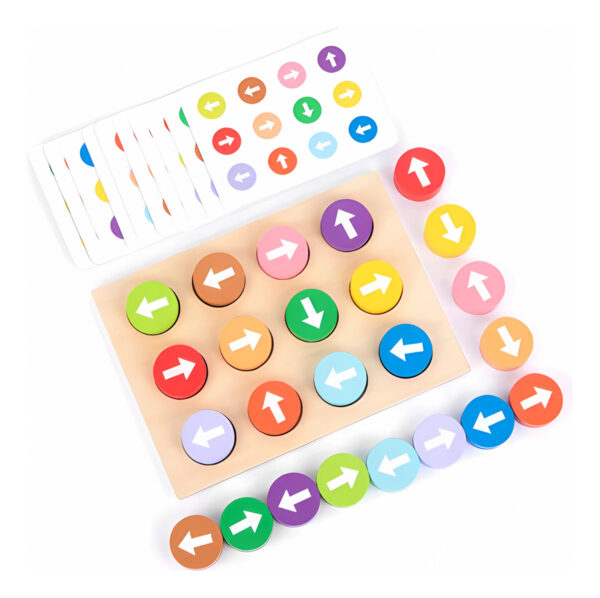 Puzzle Reto De Colores Y Flechas  Juego De Patrones Rápido - Imagen 2