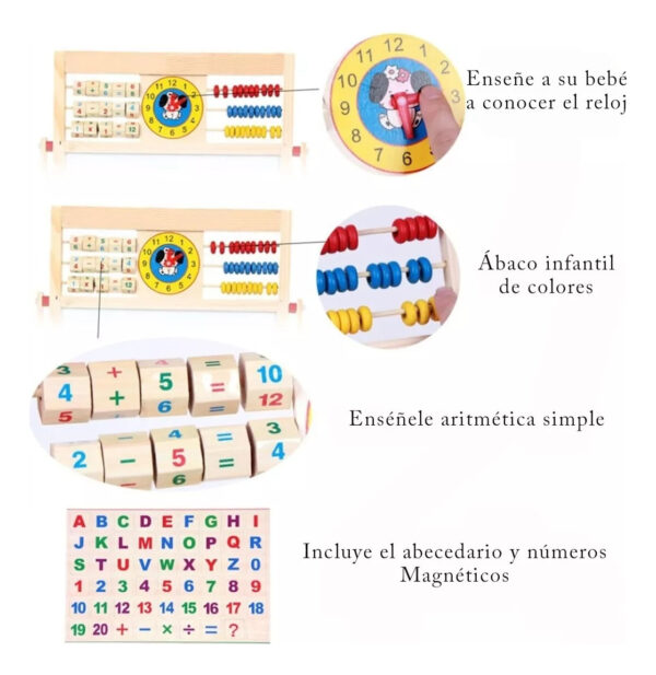 Caja De Clasificacion  De Madera Montessori Escolares - Imagen 3