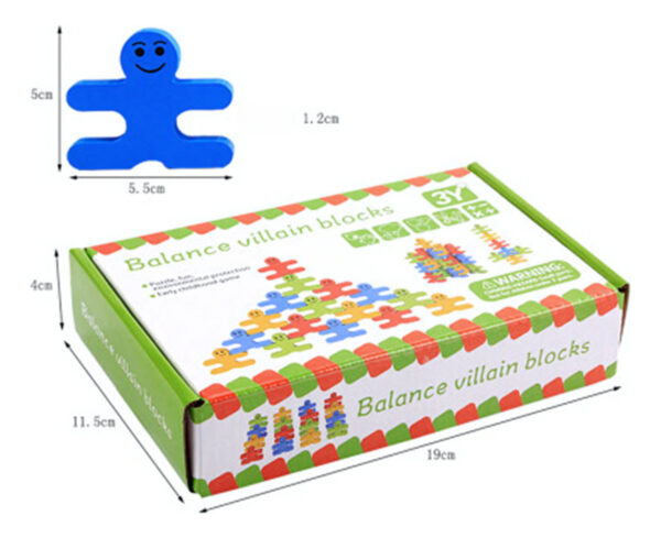 Juego De Equilibrio Montessori Villanos  Apilables - Imagen 11