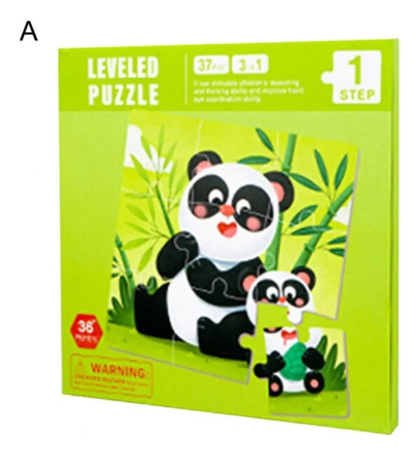 Libro Rompecabezas Magnético Plegable Montessori 3 En 1 - Imagen 11