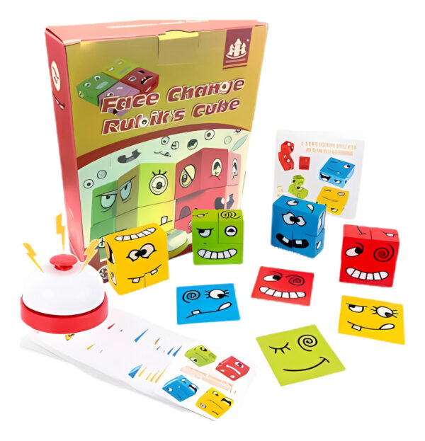 Puzzle Rompecabeza  De Madera Carrera De Emociones Face Race