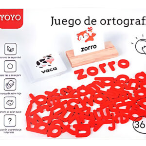 Juego De Ortografía Montessori En Español - Escolares