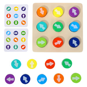 Juego Patrones De Flechas Desafio Concentracion Montessori