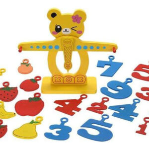 Balanza Matematica Frutas Y Numeros Montessori Pre Escolares