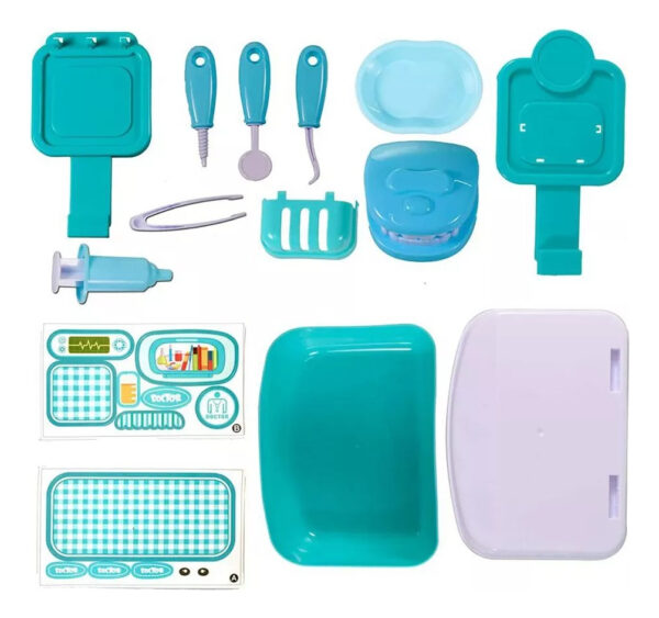 Maleta De Dentista Juguete Educativo Para Niños Montessori - Imagen 4