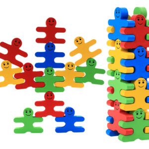Juego De Equilibrio Montessori Villanos  Apilables