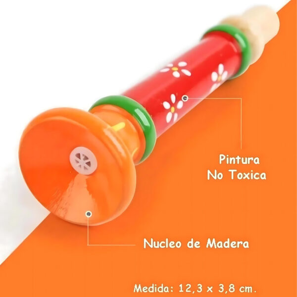 Juego De Aros Apilables De Madera Montessori - Imagen 9