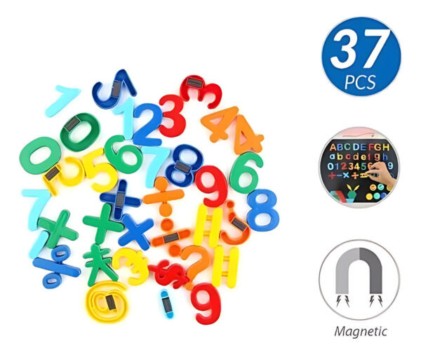 Letras O Numeros Con Iman Aprendizaje Juegos Didacticos - Imagen 11