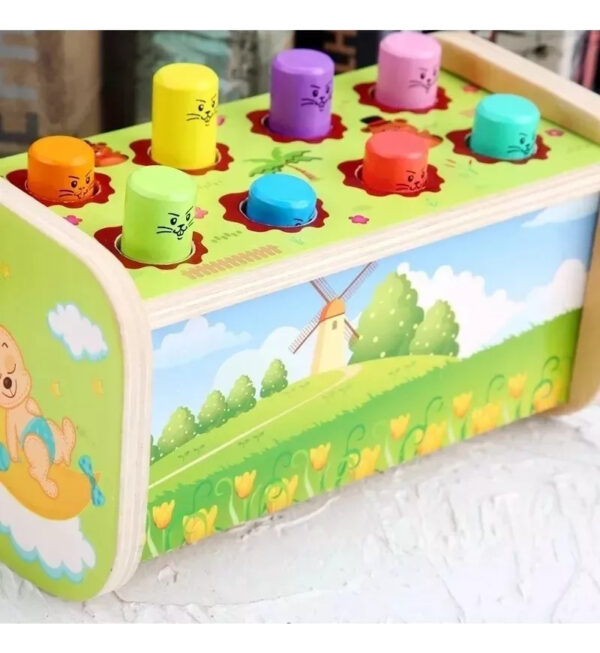 Caja De Herramientas De Madera Juguete Didactico Montessori - Imagen 15