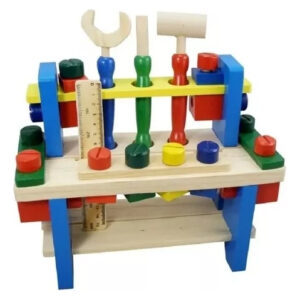 Caja De Herramientas De Madera Juguete Didactico Montessori