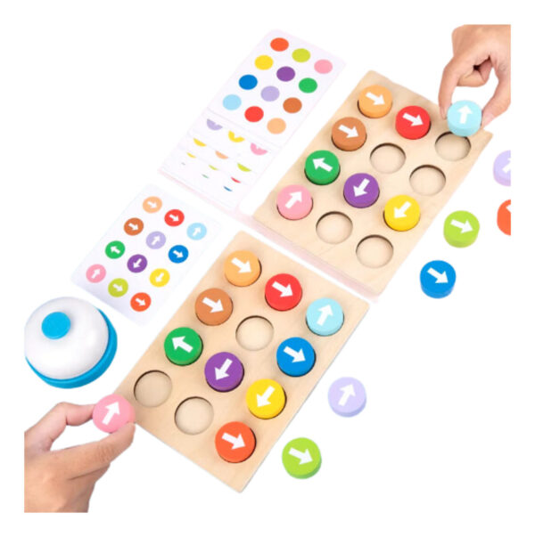 Puzzle Reto De Colores Y Flechas  Juego De Patrones Rápido - Imagen 3