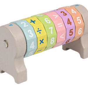 Juego De Calculo Matematico Cilindro Tipo Rubik Montessori