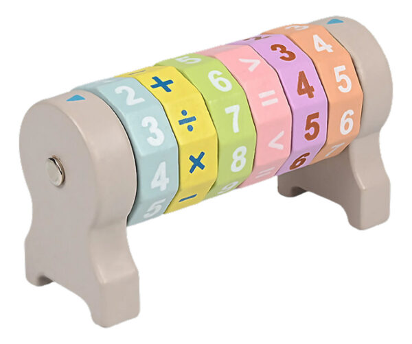 Juego De Calculo Matematico Cilindro Tipo Rubik Montessori